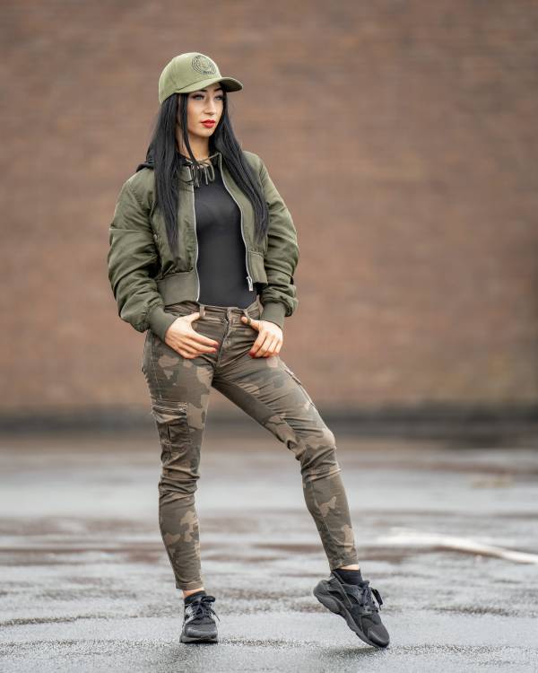 Khaki Green Trucker Cap - Image 5