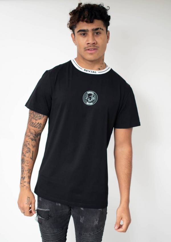 Mens Black T-Shirt - Image 5