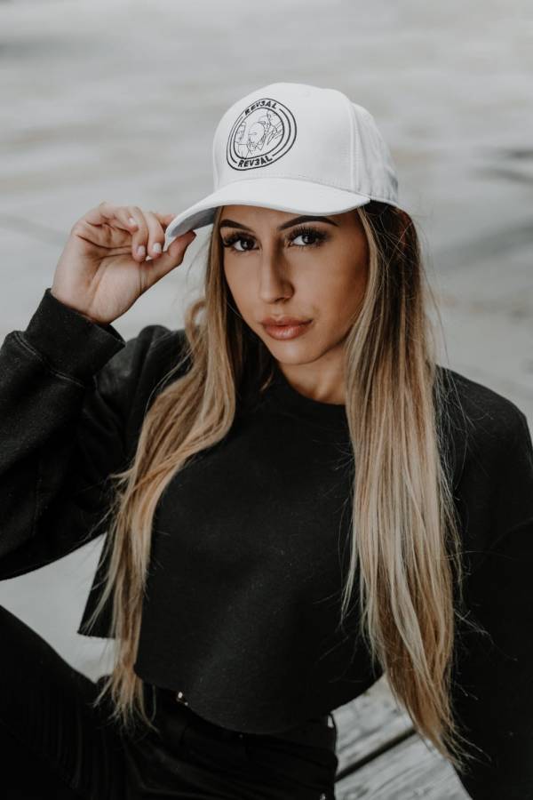White Trucker Cap - Image 4