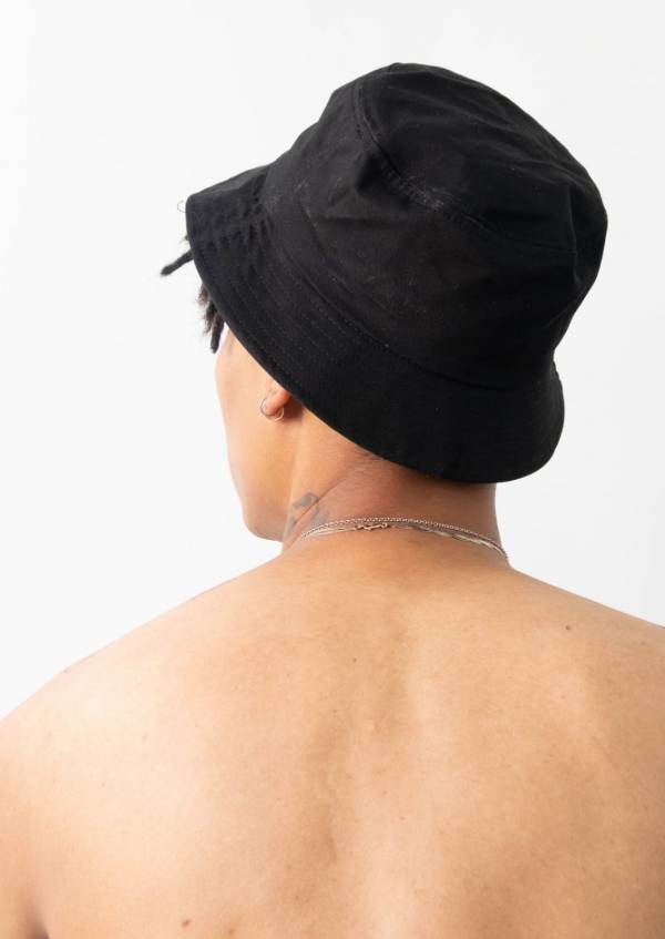 Black Bucket Hat - Image 5