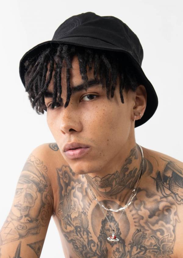 Black Bucket Hat - Image 3