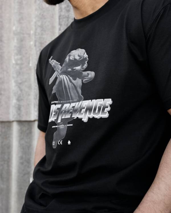Black Cupid Revenge T-Shirt - Image 2