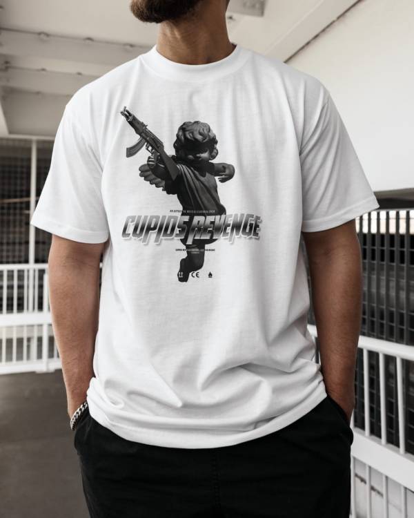 White Cupid Revenge T-Shirt - Image 2