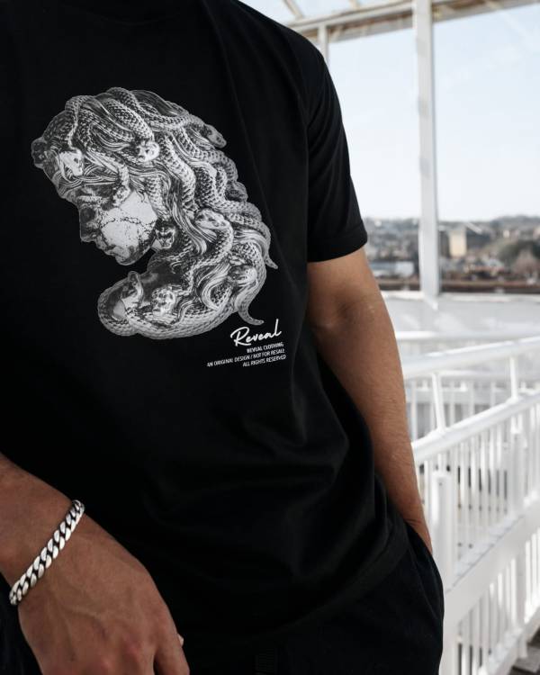 Black Medusa T-Shirt - Image 3