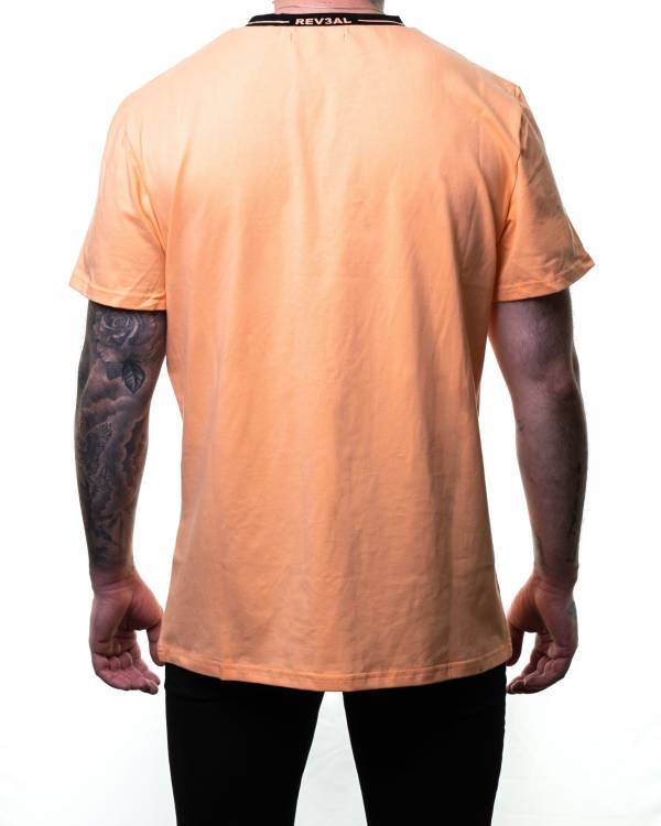Mens Peach T-Shirt - Image 2