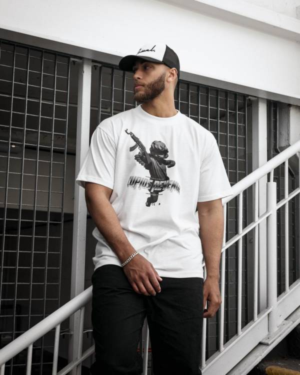 White Cupid Revenge T-Shirt - Image 4