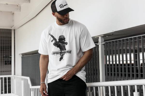 White Cupid Revenge T-Shirt - Image 5
