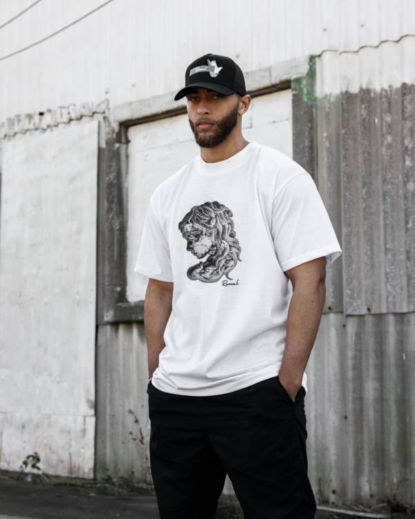 White Medusa T-Shirt - Image 4