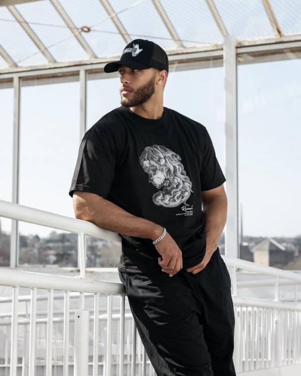 Black Medusa T-Shirt - Image 4