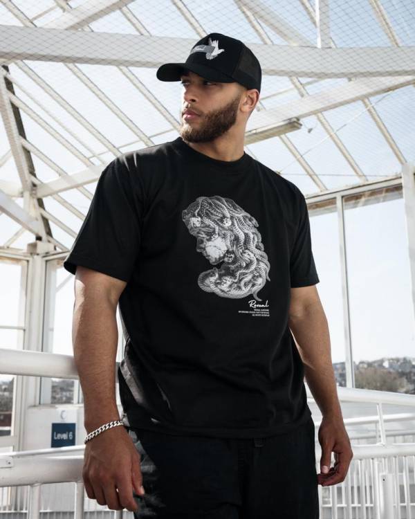 Black Medusa T-Shirt - Image 6