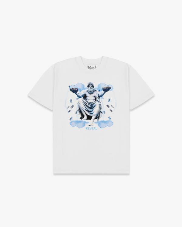 White Oversized Money T-Shirt