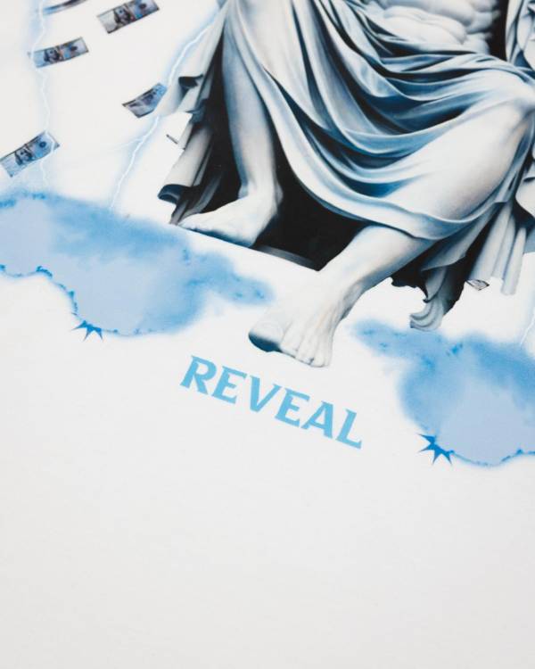 White Oversized Money T-Shirt - Image 6