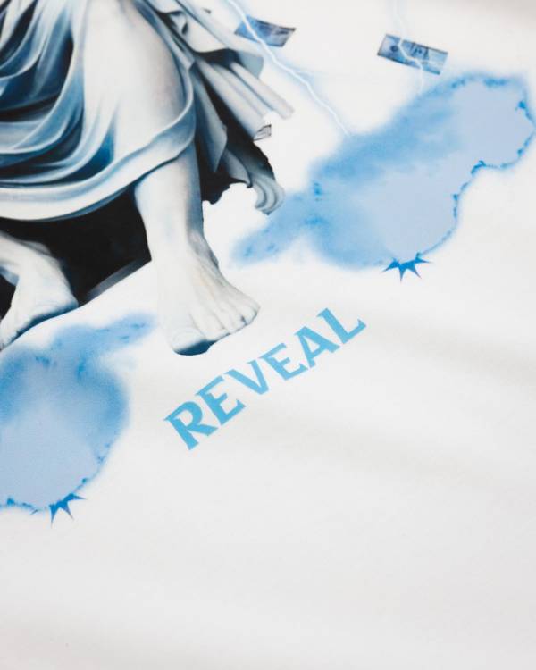 White Oversized Money T-Shirt - Image 3