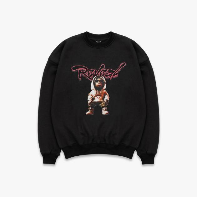 Black Hood Visionary Oversized Sweater